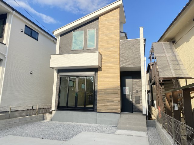 祝成約済み　八王子市　元本郷町　新築戸建て　１０期の外観|～仲介手数料無料☆八王子ひなた不動産～八王子市元本郷町　新築戸建て
