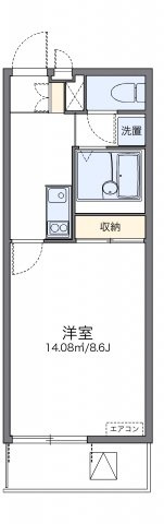 レオネクストサンクワイエットⅡの間取り