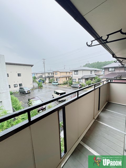 エスポワール東北野のバルコニー