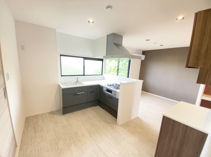 熊本市南区鳶町１丁目のアパートの居間・リビング