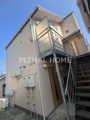 【外観】 | ランドヒルズ旭ヶ丘 | 入口側