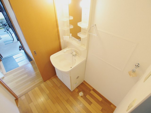 ノースガーデンの洗面所