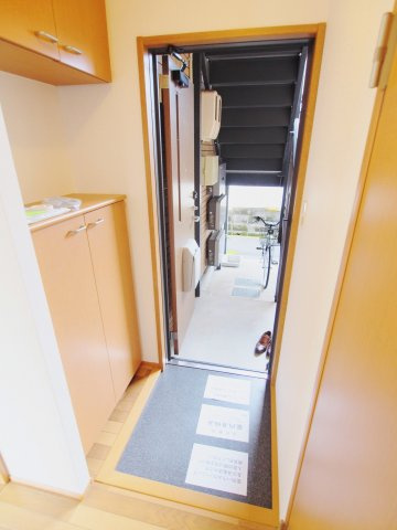 ノースガーデンの玄関