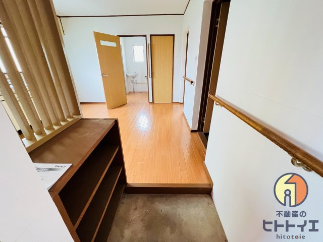 御井コーポⅡの玄関