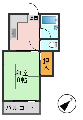 東洋ハイツの間取り