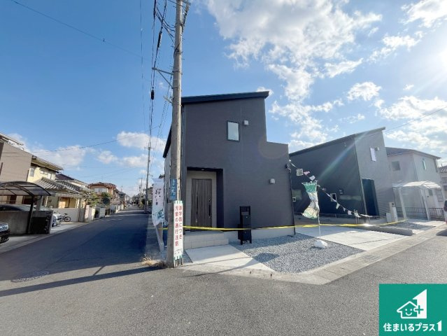 栗東市小平井　第1期　新築一戸建ての外観|安心の10年保証！外観を美しく保ち、雨水で汚れを落とします！気になることがありましたら、お気軽にお問い合わせください！
