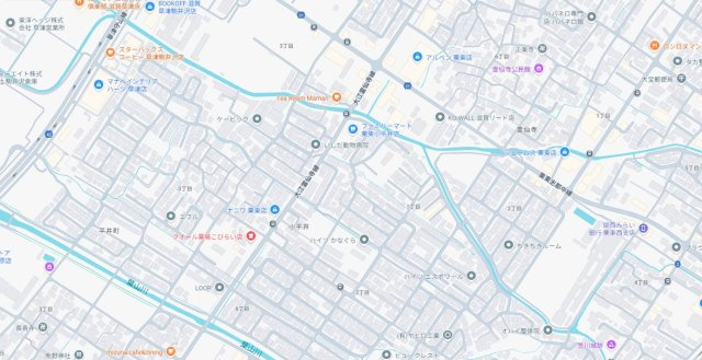 栗東市小平井　第1期　新築一戸建ての地図