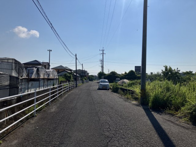 【前面道路含む現地写真】 | 指宿市大牟礼3丁目 土地