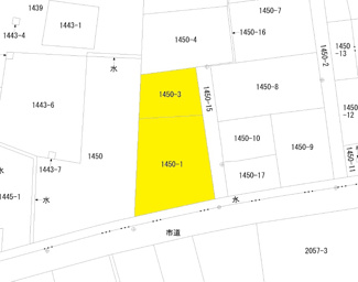 【土地図】 | 指宿市十町字流尻 土地