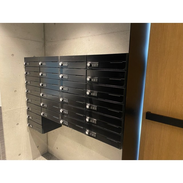 ウインズコート京都西陣のその他共用部分|メールボックス