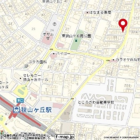 ヴィラ狭山ヶ丘の外観