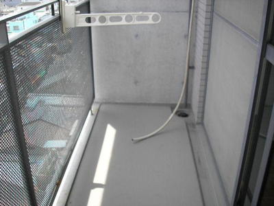 【バルコニー】 | ガーデン弁天町 | 陽当たり良好なバルコニーです