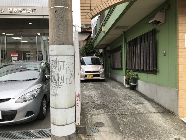 富士見テラスの駐車場