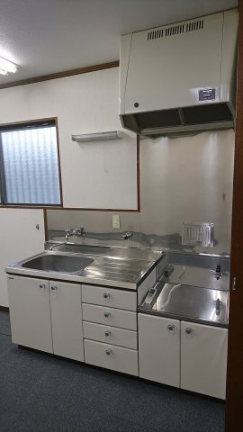 長尾店舗のキッチン