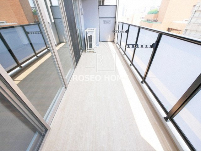 ショウエイ靭のバルコニー|同マンション別部屋：参考写真