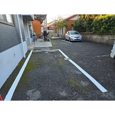 【駐車場】 | タウンコート旭町 | 駐車場があるので、車を買う予定の方も安心です