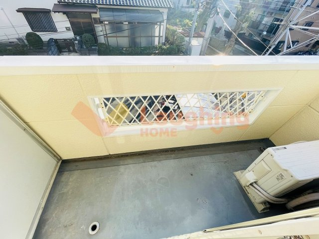 シャトレ隈Ⅱのバルコニー|お洗濯にも便利なバルコニー付き