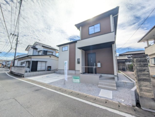 【前面道路含む現地写真】 | ズットプラス高崎市下小鳥町1期ー①