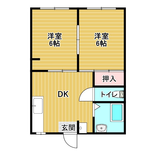 みいグリーンハイツの間取り