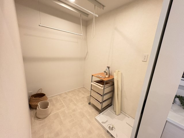 神戸市西区福吉台２丁目戸建３号地のランドリースペース