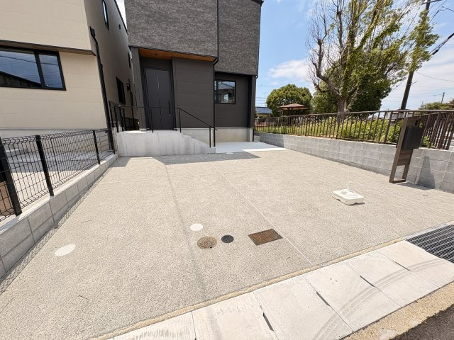 神戸市西区福吉台２丁目戸建３号地の駐車場