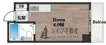 ロイヤルシード小阪の間取り