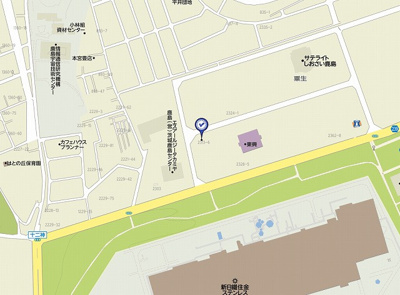 【地図】 | ジュネス  Ｆ棟