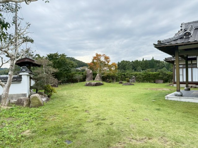 大字岩田　中古一戸建の庭