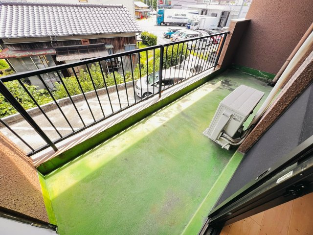 シャルマンコーポのバルコニー