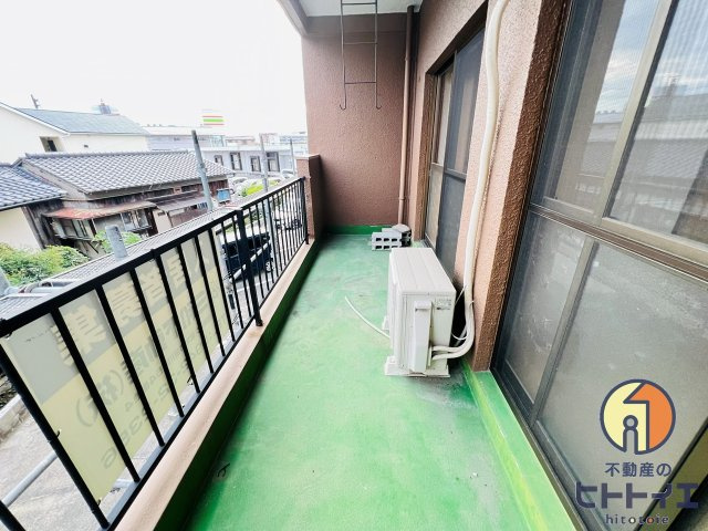シャルマンコーポのバルコニー