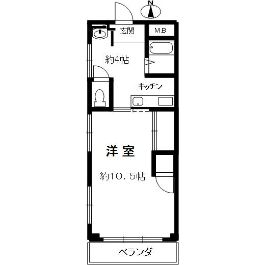 リンズマンション御影の間取り