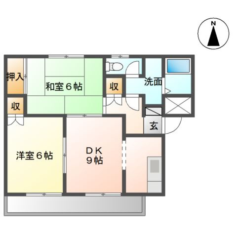 ピュアパレスの間取り