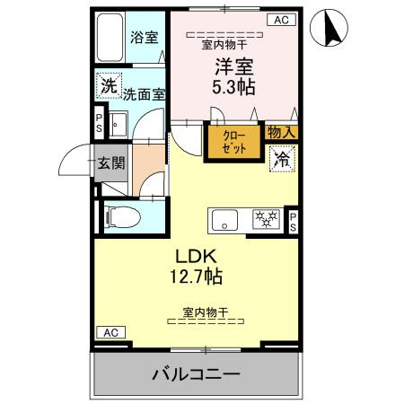 オペラハウス小舞木の間取り