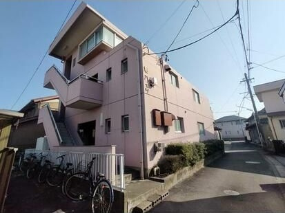 旭ハイツの外観|おしゃれな外観です