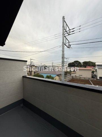 【バルコニー】 | 南向きバルコニーで洗濯物もよく乾きます◎