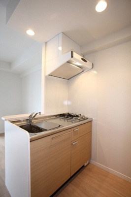 【キッチン】 | 新品家具付きマンション博多駅南7(KaGood福岡) | 使いやすいキッチンです