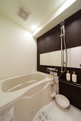 【浴室】 | 新品家具付きマンション博多駅南7(KaGood福岡) | 日々の暮らしに欠かせないお風呂です