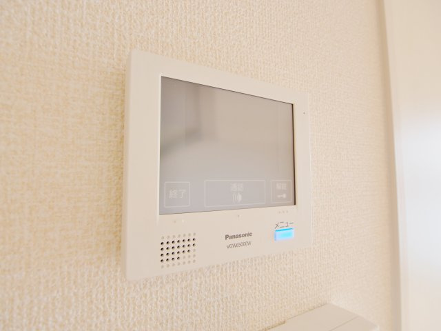 安芸郡府中町城ケ丘のアパートのセキュリティ