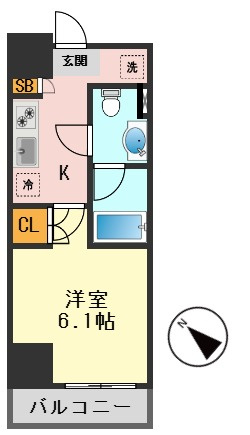 メインステージ新小岩の間取り