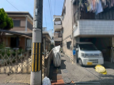 【前面道路含む現地写真】 | 長居２丁目　中古戸建 | 【オンライン対応可能！】オンライン通話等での物件紹介や住宅ローン相談等も対応可能です！
