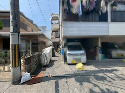 【前面道路含む現地写真】 | 長居２丁目　中古戸建 | 関西スーパー長居店まで徒歩１０分ですので、毎日のお買い物に便利ですね
