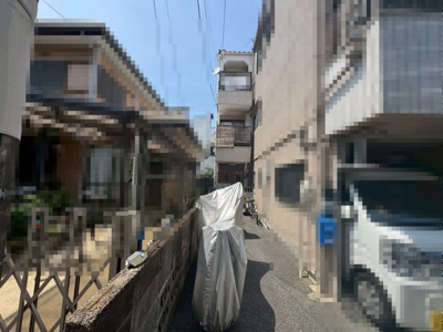 【外観】 | 長居２丁目　中古戸建 | 現地見学当日から承っております♪現地周辺の環境や、駅までの道のりなど周辺環境も合わせてご確認いただき、ぜひご検討ください！