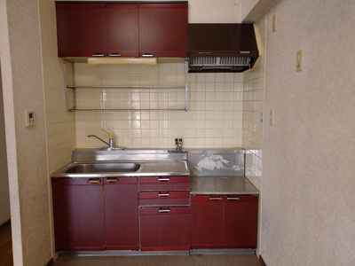 【キッチン】 | 片野スカイマンション（No.A-8）