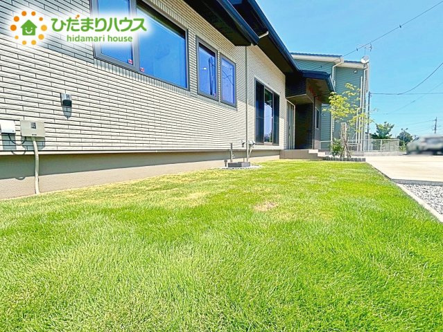 【庭】 | ひたちなか市田彦　中古戸建 | お庭付物件になります！お庭遊びや、プールなどお子様も大喜び(^^)