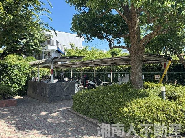 鎌倉岩瀬ハイツの駐輪場