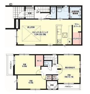 【間取り】 | 【名古屋市中川区中須町辻の上150-27新築戸建2号棟】✨️仲介手数料無料✨️荒子小学校・一柳中学校