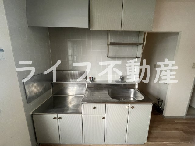 サンビレッジ東大阪のキッチン|使いやすいキッチンです