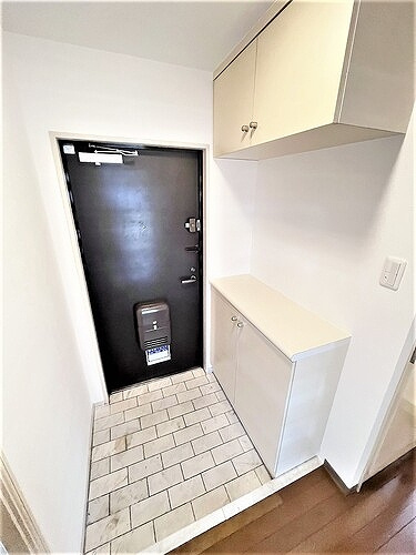 ライオンズマンション舟入中町の収納|玄関収納　※2023年10月撮影