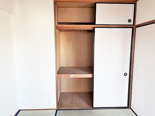 ライオンズマンション舟入中町の収納|天袋付き押入　※2023年10月撮影