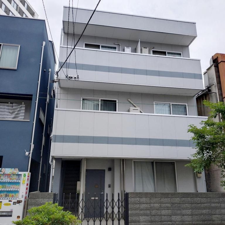 荒川区西日暮里６丁目の一棟マンションの外観